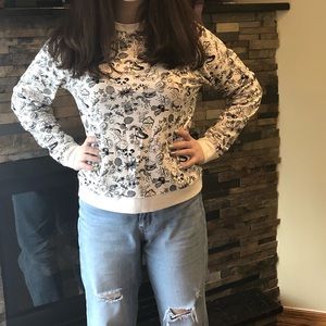 Forever 21 white sweater